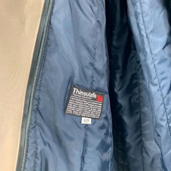 Christian Dior Le Connaisseur taupe double-breasted trench coat size 42R - Picture 8 of 8